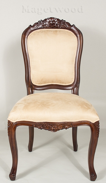 SF37A BIEGE  Стул обитый тканью  48x48x104