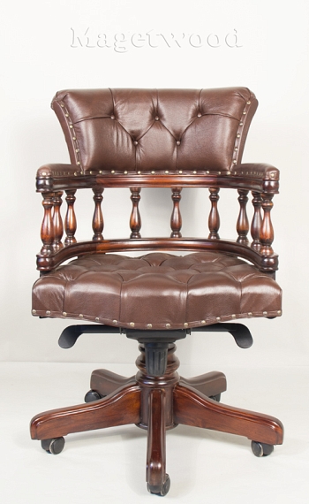 12027 BROWN Кабинетное кресло 60x62x88