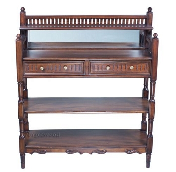 H301 Стеллаж деревянный 95х35х110