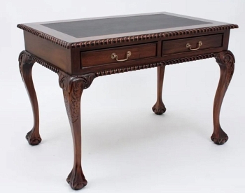 W011L BROWN Письменный стол, стиль Чиппендейл 124x76x70 см