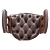 12027 BROWN Кабинетное кресло 60x62x88