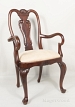 13136 Стул с подлокотниками в стиле Королевы Анны 61x60x110