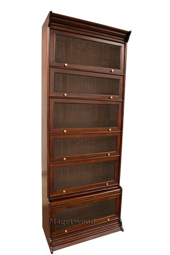 15413 Шкаф книжный  высокий 84х40х215