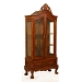 A006 Витрина, стиль Чиппендейл 93х45х207