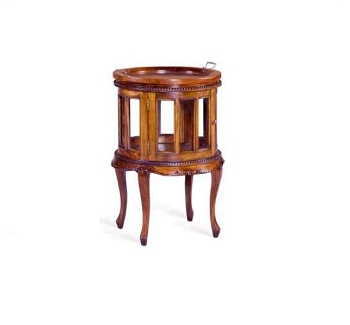 H031 Стол сервировочный круглый 50x50x75 см