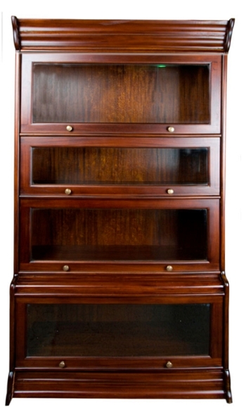 15411 Шкаф книжный  малый 84х40х157