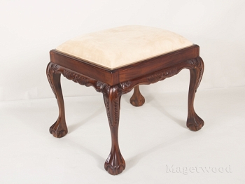 PF221 BIEGE Пуф в стиле Чиппендейл 60x50x50