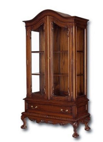 CB32/MOD Витрина, стиль Чиппендейл 90х45х185