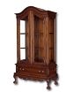 CB32/MOD Витрина, стиль Чиппендейл 90х45х185