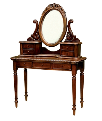 DST01 Туалетный столик с зеркалом 100x35x150