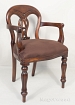 CH35 DARK BROWN Стул обитый тканью 50х50х90 см.