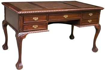 SD07 BROWN Письменный стол, стиль Чиппендейл 150x80x77 см